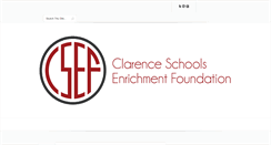 Desktop Screenshot of clarenceschoolfund.org